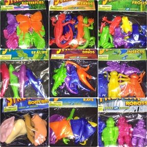 Brand New Mini Stretch! Toys, Set of 10